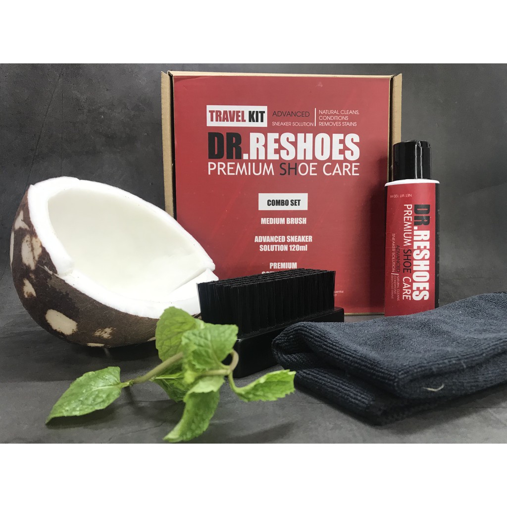 Bô vệ sinh giầy Cao cấp - DR.RESHOES TRAVEL KIT