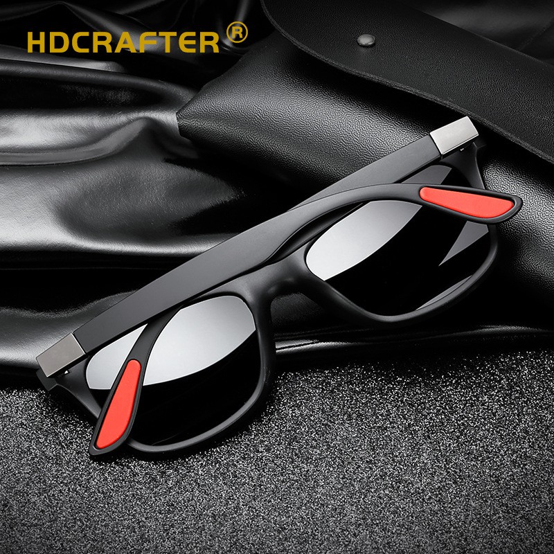 Kính Mát Gọng Vuông Chống Tia UV400 Cho Nam Nữ