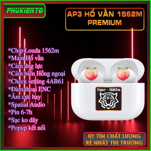 Tai nghe BLUTOOL Epot 3 HỔ VẰN 1562M - Âm thanh không gian pin 6H