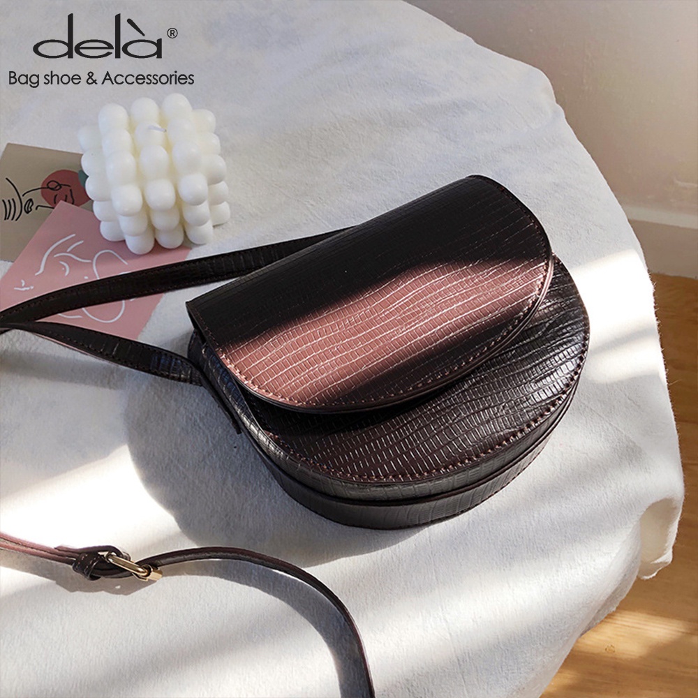 Dela Túi Đeo Vai Hình Vuông Cỡ Nhỏ Phong Cách Hồng Kông Cổ Điển Thời Trang Cho Nữ