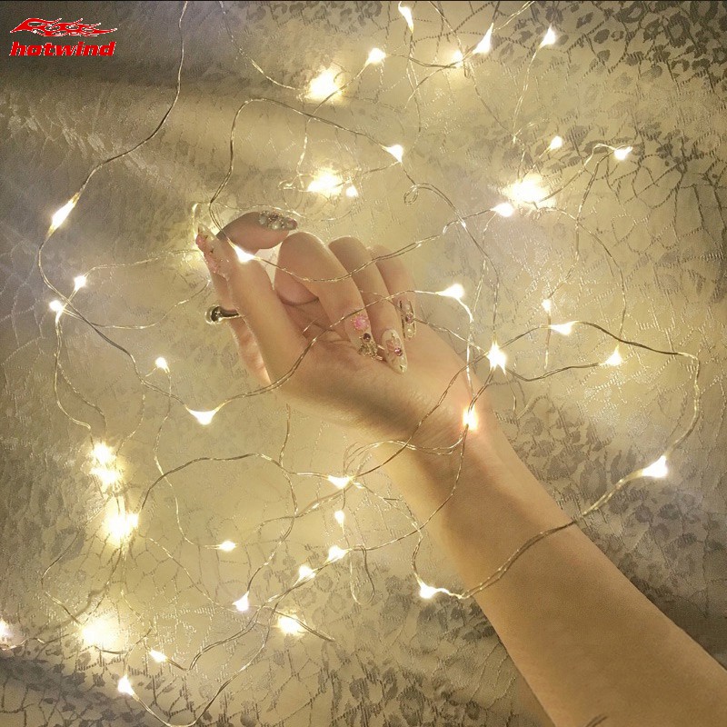 Dải đèn LED dây đồng dùng để trang trí nội thất Cho Giáng Sinh Halloween