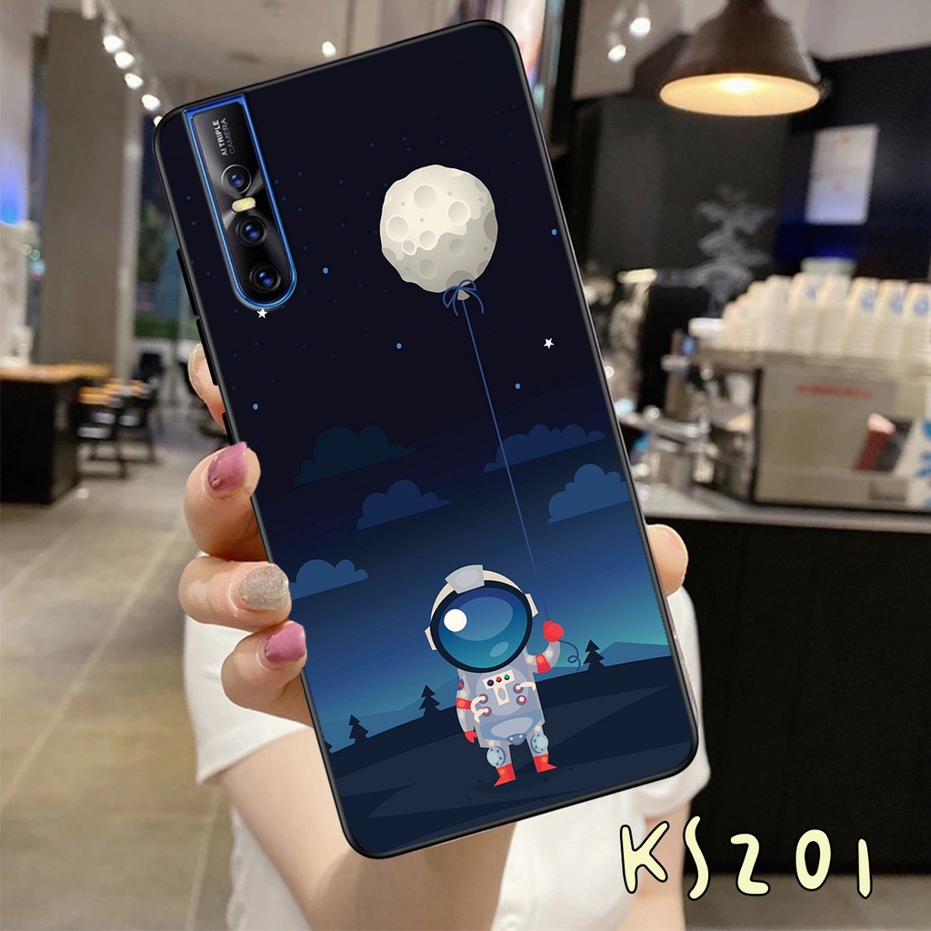 Ốp lưng Vivo V15 - Vivo V15 Pro - Vivo V17 - Vivo V17 Pro - Ốp in hình Phi hành gia cực hot