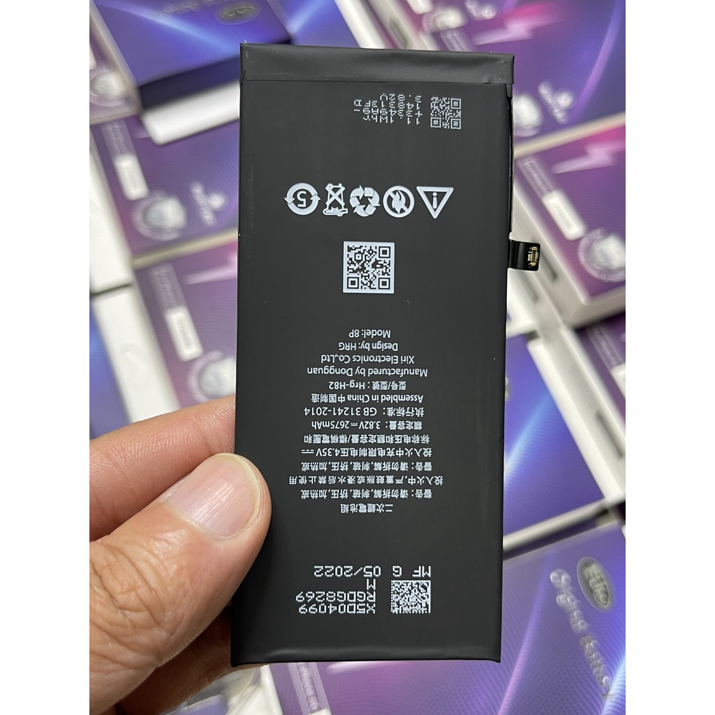 Pin  EUtev hãng 6g,6s,7,7p,8,8P,x,xs,xsm,11pro,11promax