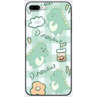Ốp lưng IPhone 7 Plus, 8 Plus in hình Khủng long cute