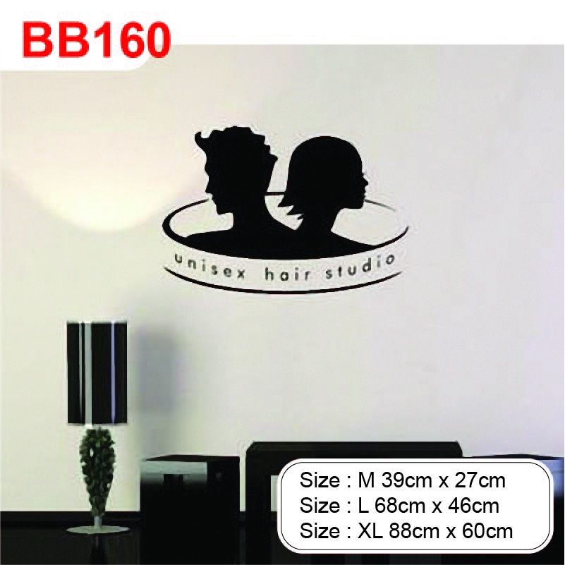 Decal trang trí tiệm Barber, Salon, thu hút khách hàng, tăng doanh thu, tạo điểm nhấn P10