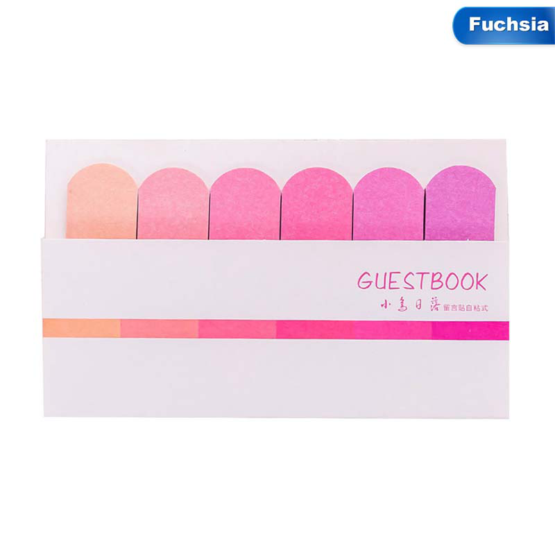 Giấy ghi chú 6 màu sáng tạo