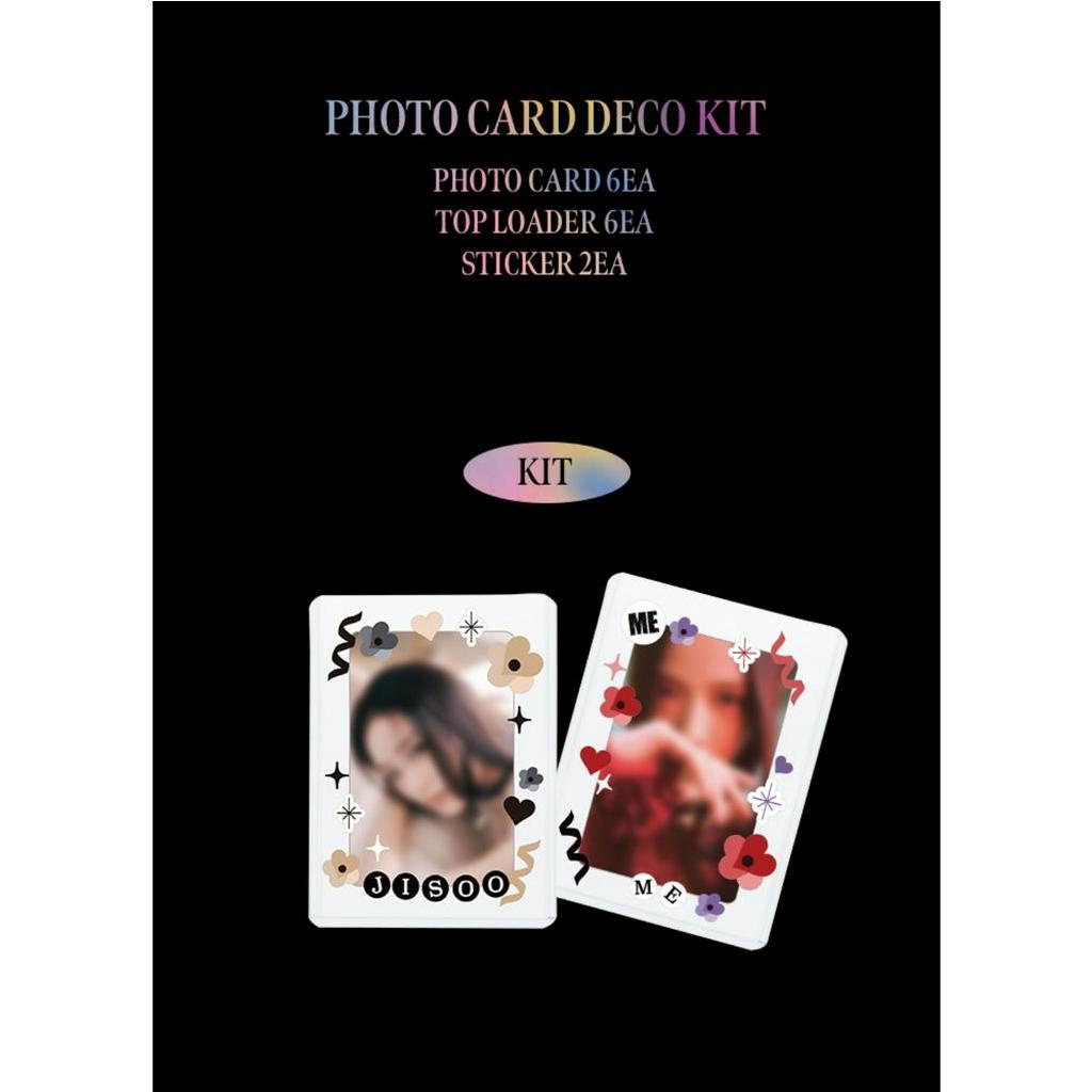 Chính hãng - Jisoo Deco kit - ảnh thẻ deco kit kpopstore