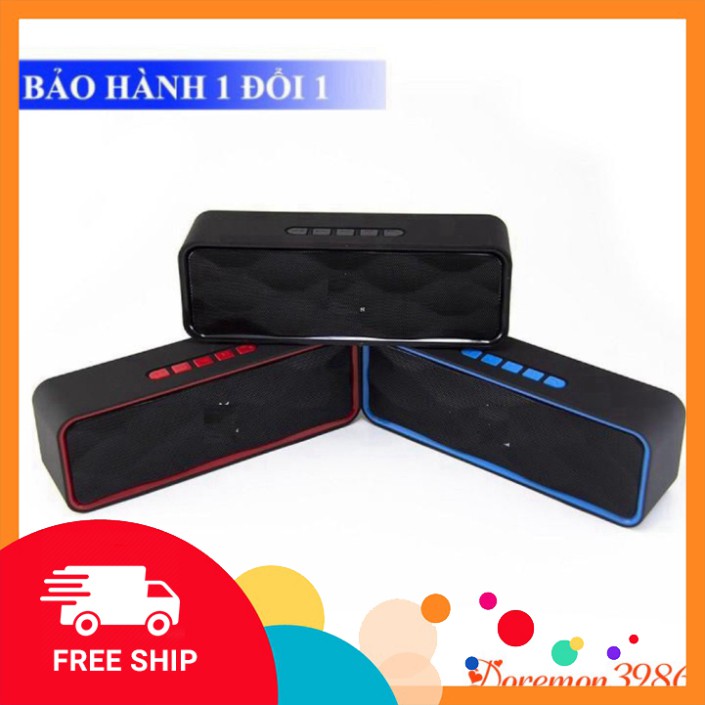 [FREE SHIP] Loa Bluetooth Siêu Trầm, Tích Hợp Loa Kép Cho ÂM Thanh Sống Động, Sắc Nét HOT