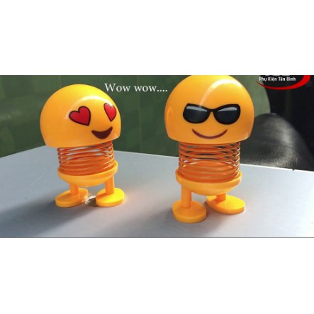 Thú nhún lò xo Emoji đáng yêu nhún nhảy-Emoji Con Lắc Lò Xo giao ngẫu nhiên