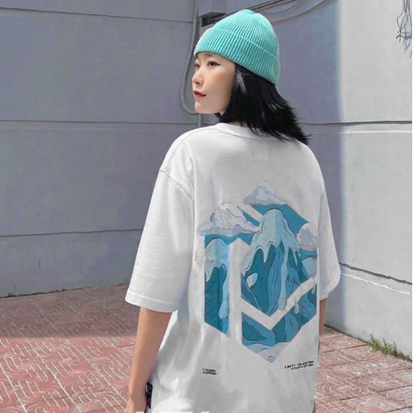 ÁO THUN, ÁO PHÔNG TAY LỠ UNISEX FORM RỘNG OVERSIZE NELLY ANIME M677 HT SHOP