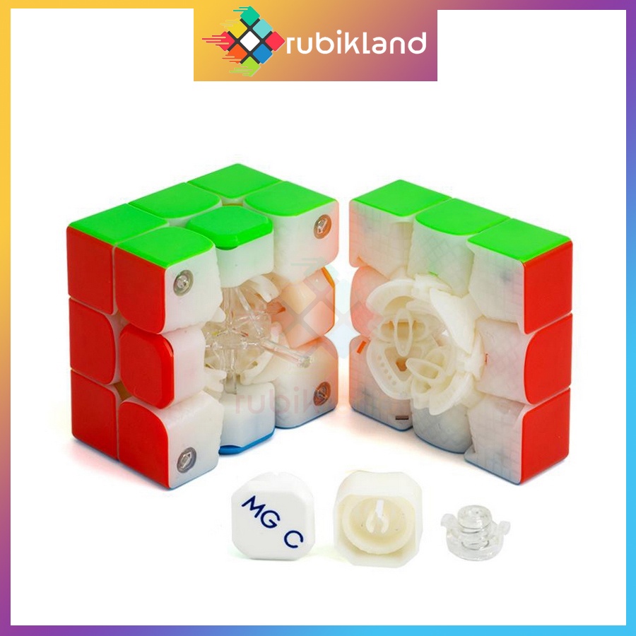 Rubik YJ MGC Evo 3x3 YongJun Rubic 3 Tầng Có Nam Châm Đồ Chơi Trí Tuệ