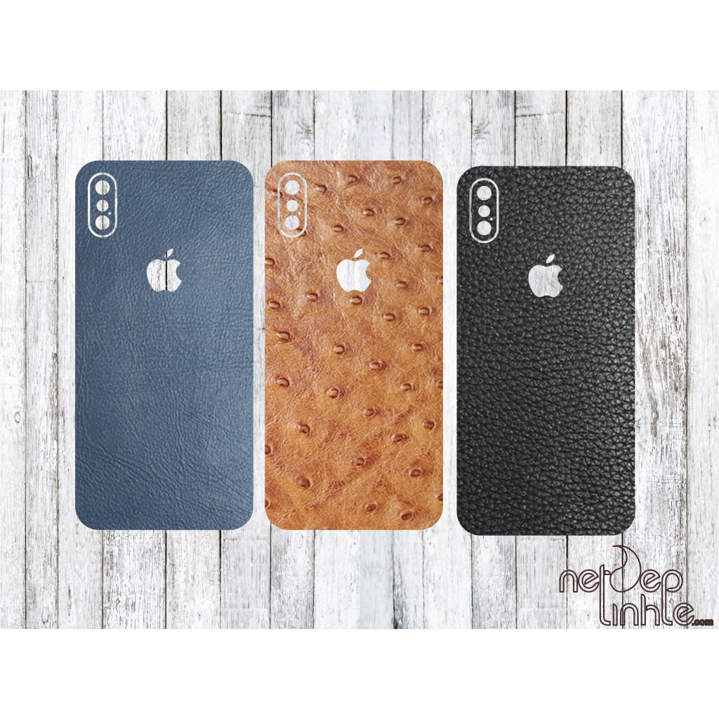 Miếng dán da iPhone X [Cực_sốc]