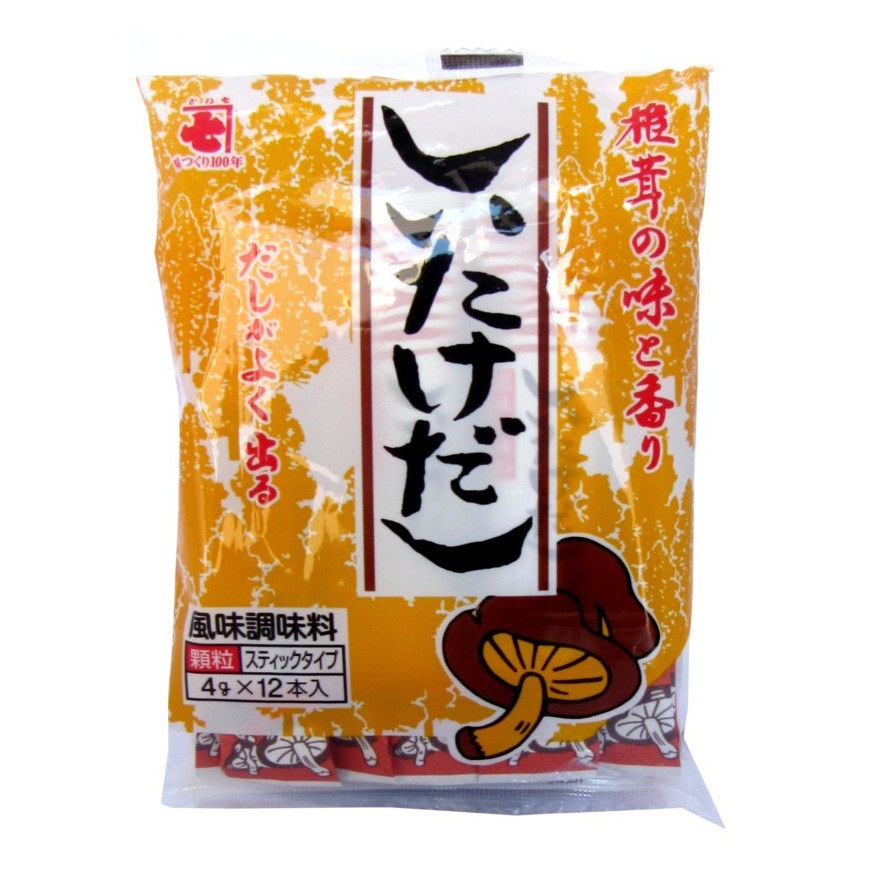 Bột nêm nấm hương Shiitake nội địa Nhật 4g x 12 gói