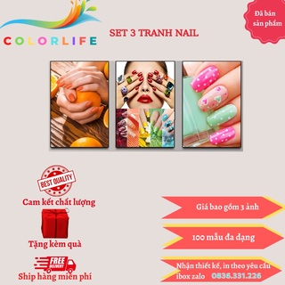 KHUNG ẢNH NAIL TRANH NAIL SIÊU ĐẸP GIÁ XƯỞNG B38 ColorLife SIÊU BỀN BẢO HÀNH 2 NĂM