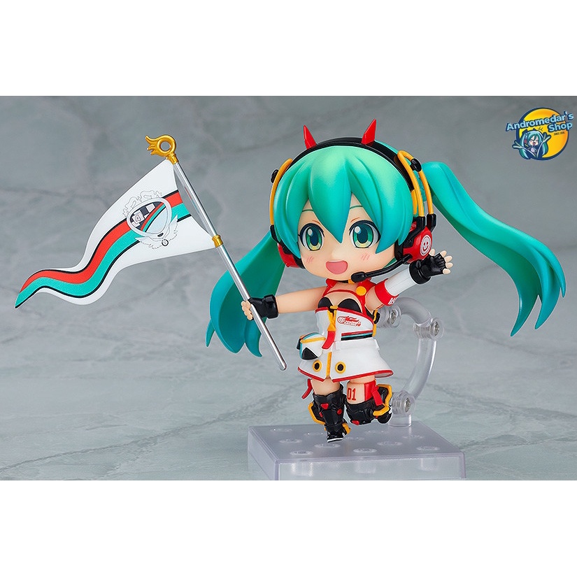 [Good Smile Company] Mô hình nhân vật Hatsune Miku GT Project Nendoroid 1293 Racing Miku 2020 Ver.