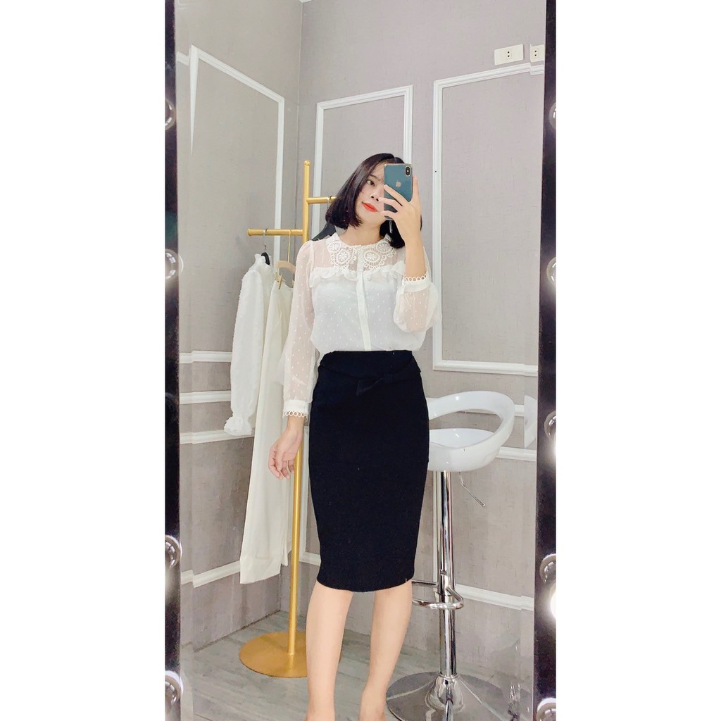 áo sơ mi kiểu bèo công sở