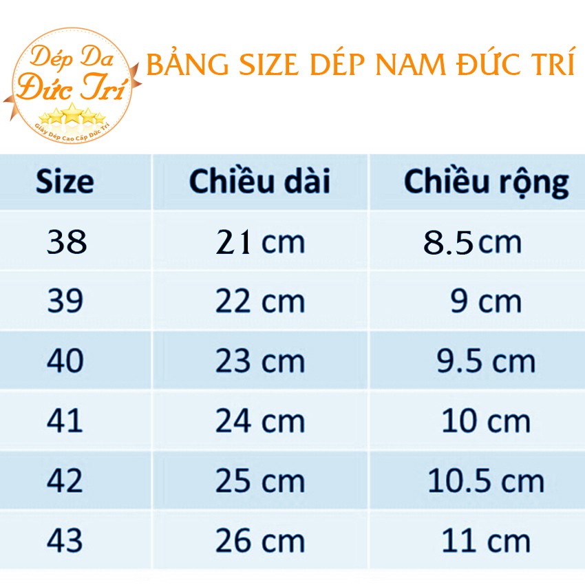 Dép Nam Quai Ngang Trung Niên Da Bò Cao Cấp 65C10