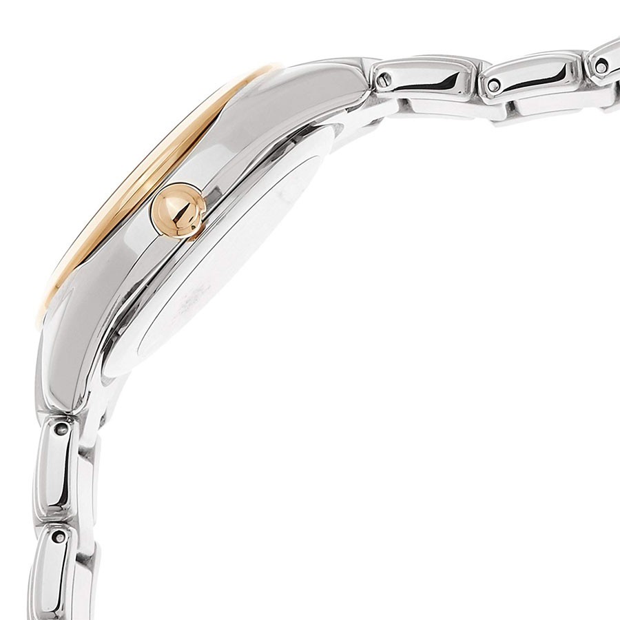 Đồng Hồ Nữ Citizen Đính Kim Cương Dây Thép Không Gỉ EM0315-59E - Mặt Đen (Sapphire)