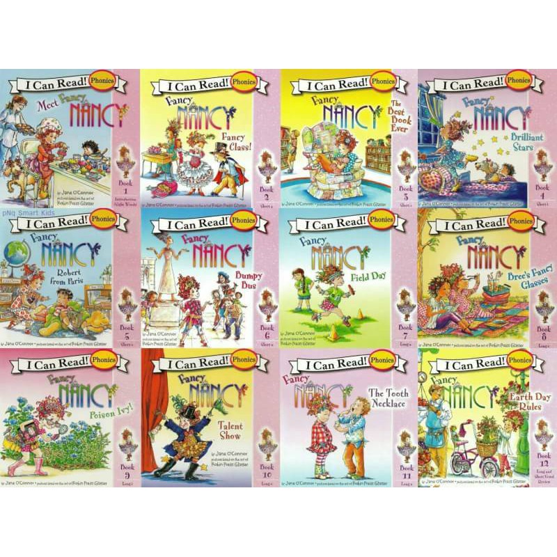 [Big Sale!] Combo 12q - I can read - Nancy + File nghe
