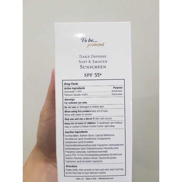 Kem chống nắng to be protected Nanogize