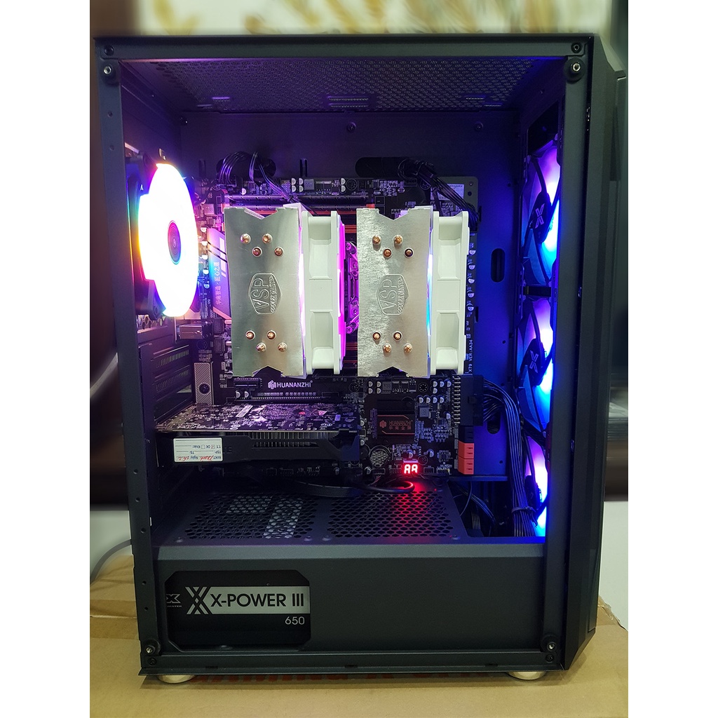 Bộ máy PC Dual Xeon Huananzhi X79 Dual 8D. CHUYÊN GAME-ĐỒ HỌA-GIẢ LẬP-RENDER. Cam kết đúng mô tả, đúng chất lượng.