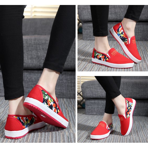 Slip on gót hoa kiểu dáng thời trang | BigBuy360 - bigbuy360.vn