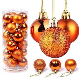 Trái Châu trang trí size 6cm Quả châu Tiệc Cưới Giáng Sinh Halloween Party Nhà Cửa - màu Đồng