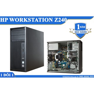 MÁY TRẠM HP WORKSTATION Z240, CHẠY CPU THẾ HỆ 6, PHỤC VỤ NHU CẦU TỪ VĂN PHÒNG ĐẾN ĐỒ HỌA