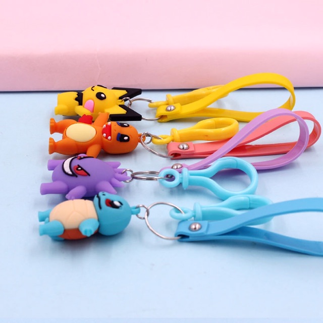 Sỉ 10 móc khoá pokemon Keychain pikachua  69k