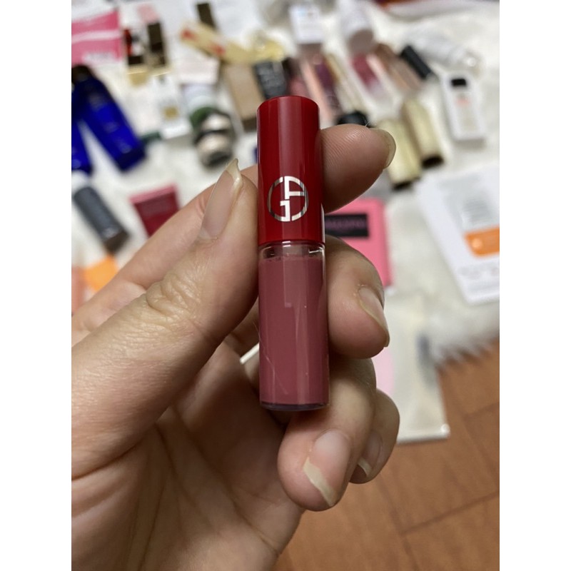 GIORGIO.ARMANI Lip Maestro mini Son kem mịn mượt, lâu trôi màu hồng đất cực xinh nha ❤