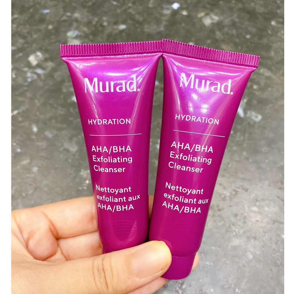 Sữa Rửa Mặt Tẩy Da Chết - Làm Sạch Tận Sâu Lỗ Chân Lông AHA/BHA Exfoliating Cleanser Murad