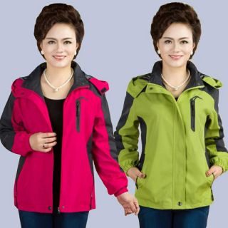 Sẵn_ Áo khoác gió trung niên chống thấm nước