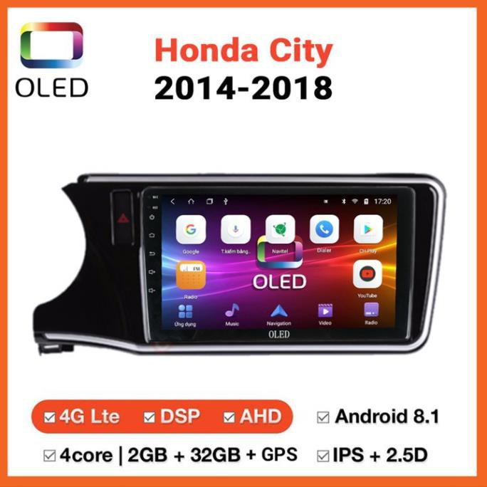 [SALE] Màn Hình Android Oled C2 Theo Xe HONDA CITY 2014-2018