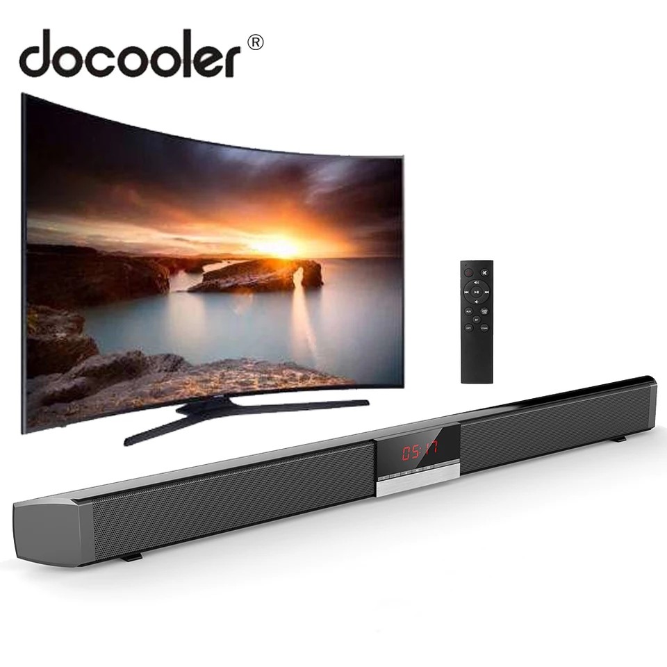 Loa soundbar tivi 3D âm thanh nổi kết nối không dây SR100 PLUS ( hàng nhập khẩu )