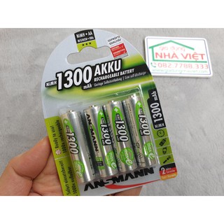 Bộ 4 pin tiểu sạc Ansmann AKKU AA 1300mAh 5030792