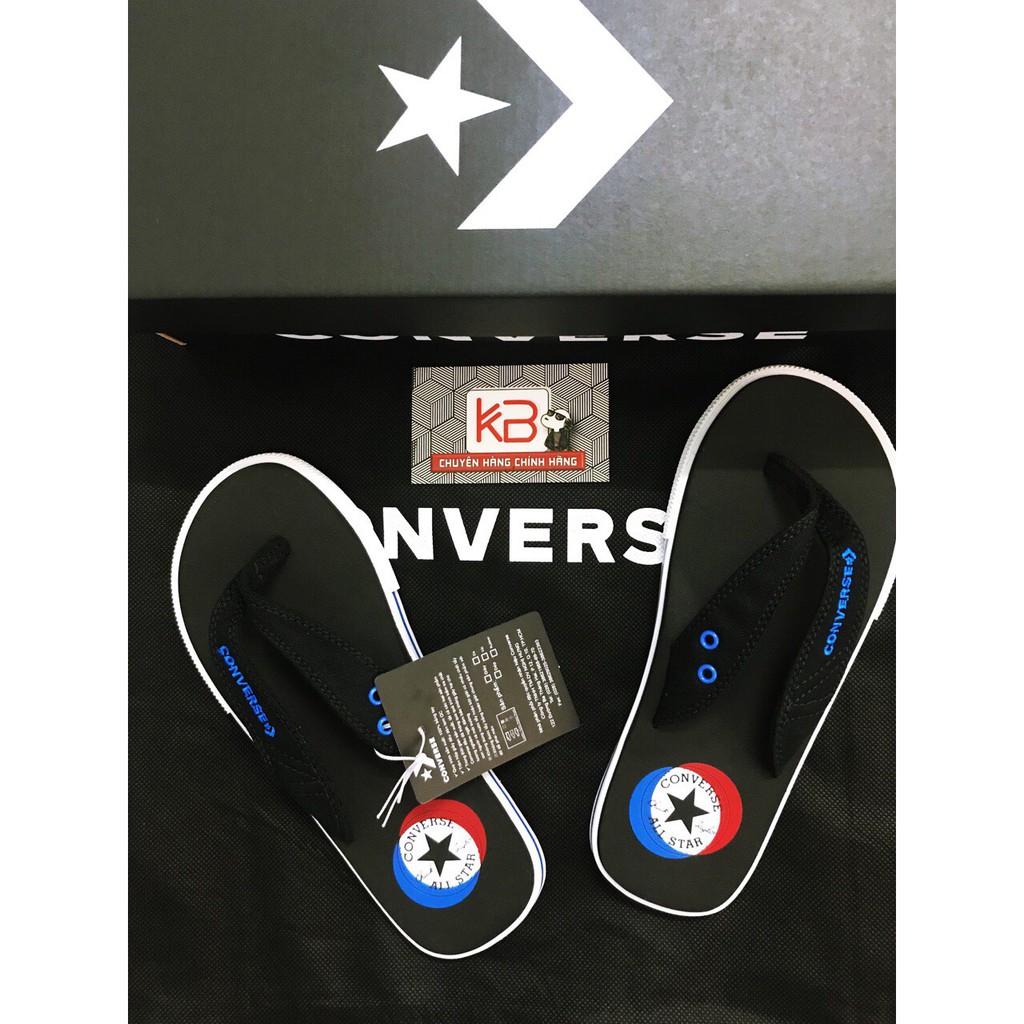 Dép Converse đen xỏ ngón