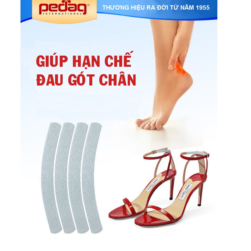 Miếng dán lót quai giày cao gót Pedag bằng da lộn