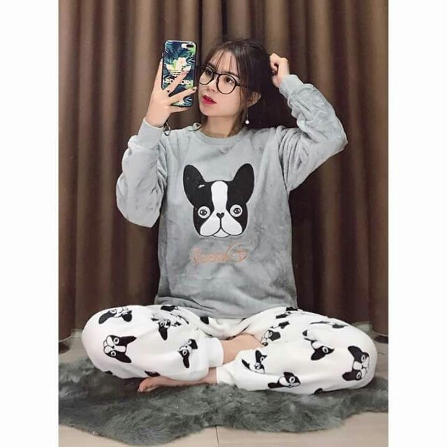 Bộ lông cao cấp sau sinh cho mẹ cute siêu ấm ❤️FREESHIP 70K ❤️ ẢNH THẬT