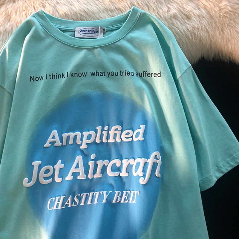 NRVP Áo Thun Tay Ngắn Cổ Tròn Thời Trang Mùa Hè Phong Cách Hàn Quốc Dành Cho Nữ 2022