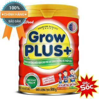 [LẺ GIÁ SỈ] Sữa Grow Plus Đỏ 900g Nutifood Date 7/2020