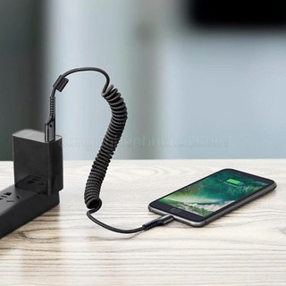 Cáp Sạc Iphone Lò Xo Chính Hãng Baseus