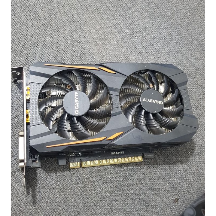 Card màn hình VGA Gigabyte GTX 1050TI 4G D5 2Fan