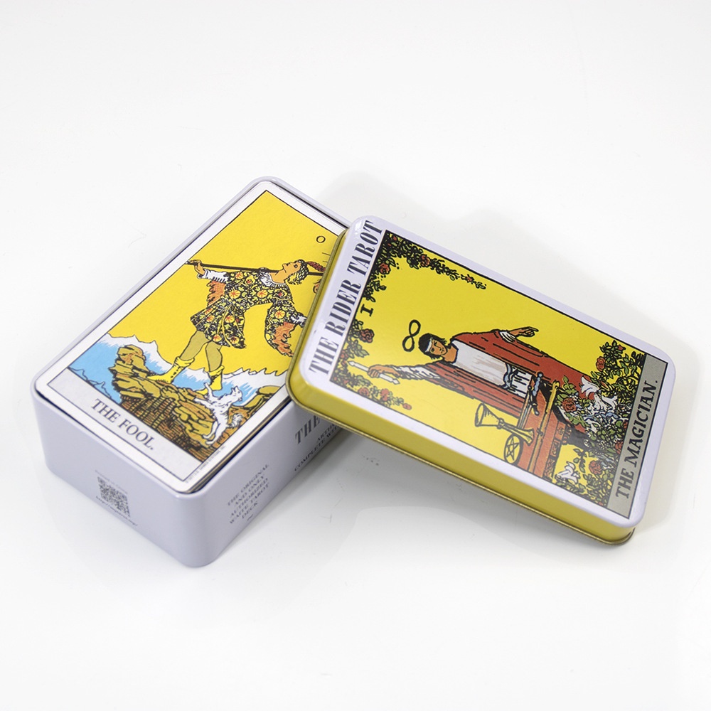 Bộ bài Rider Waite Tarot Hộp Sắt