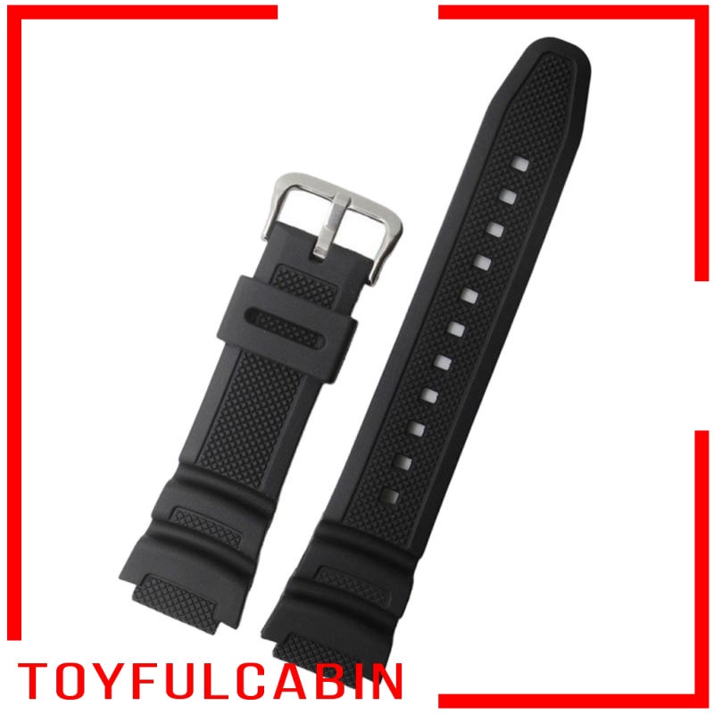 Dây Đeo Cao Su PU Cho Đồng Hồ AQ-S800W SGW-300H SGW-400H SGW-500H