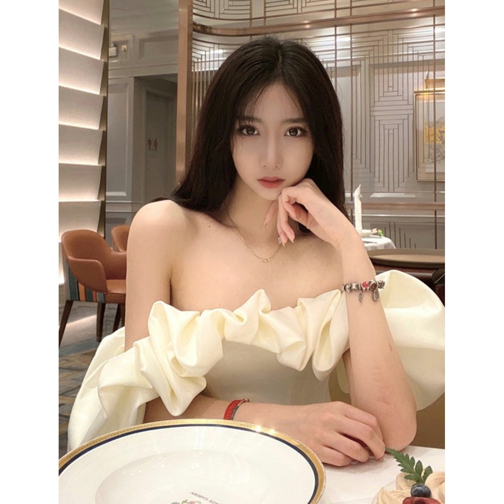 Đầm Ôm Trễ Vai Thời Trang Thu Đông 2020 Cho Nữ | BigBuy360 - bigbuy360.vn