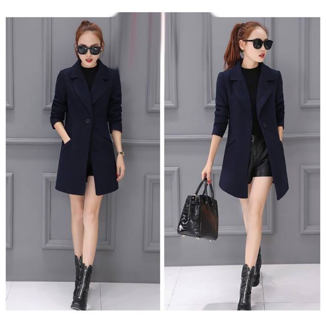 Áo dạ suông thời trang LP01 | BigBuy360 - bigbuy360.vn