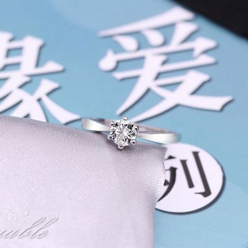 Nhẫn Nữ Bạc Hiểu Minh NU288 Bảo Hành Vĩnh Viễn
