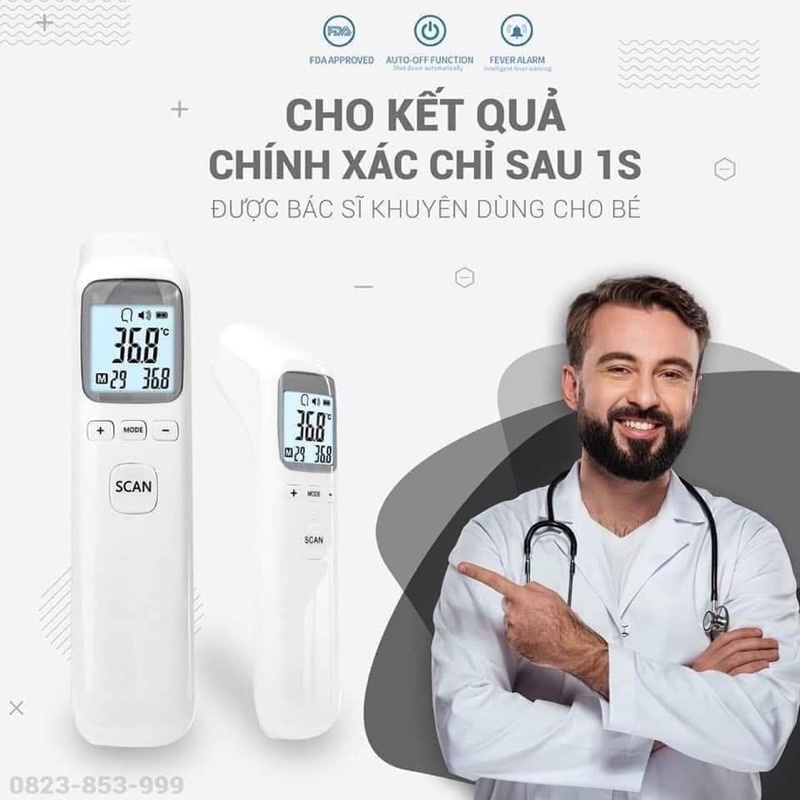 MÁY NHIỆT KẾ ĐIỆN TỬ SCAN - HKM ABBOTT