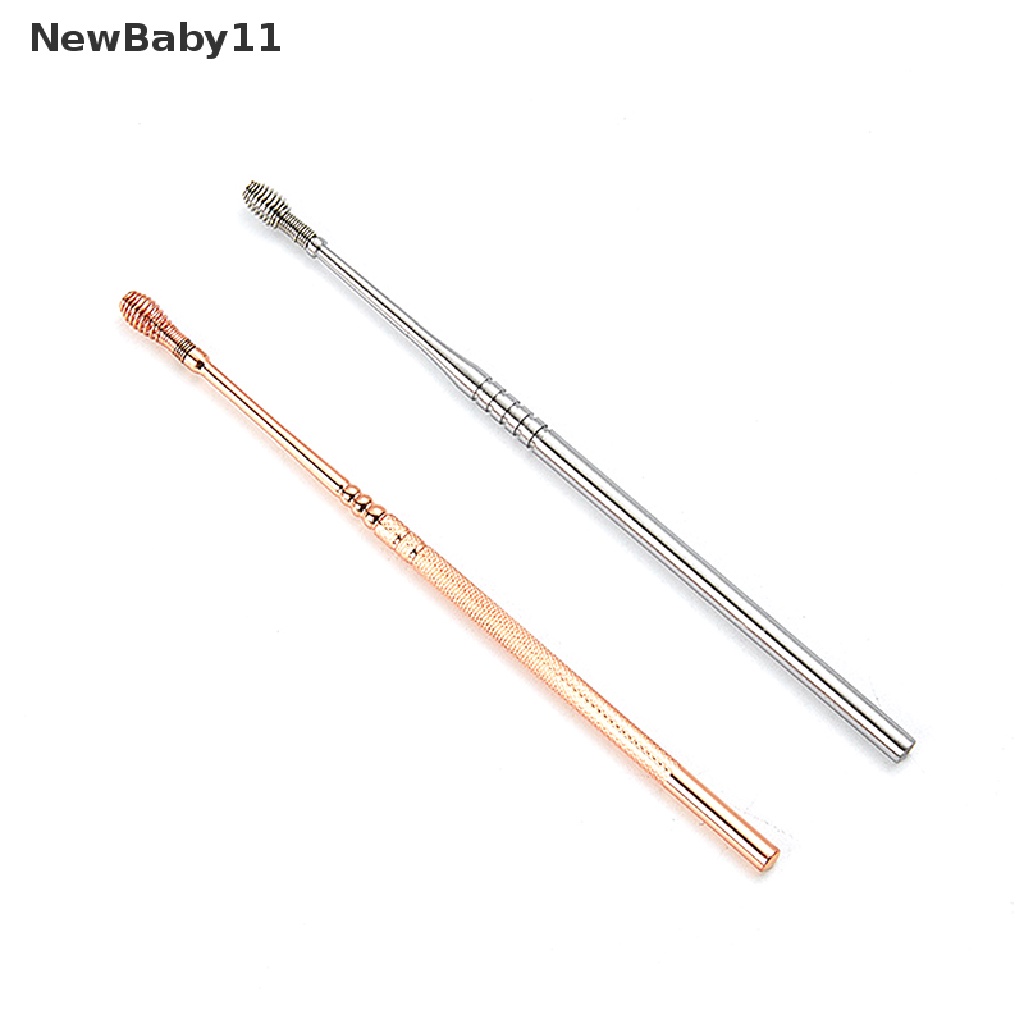 Dụng Cụ Lấy Ráy Tai Bằng Thép Không Gỉ Hình Xoắn Ốc