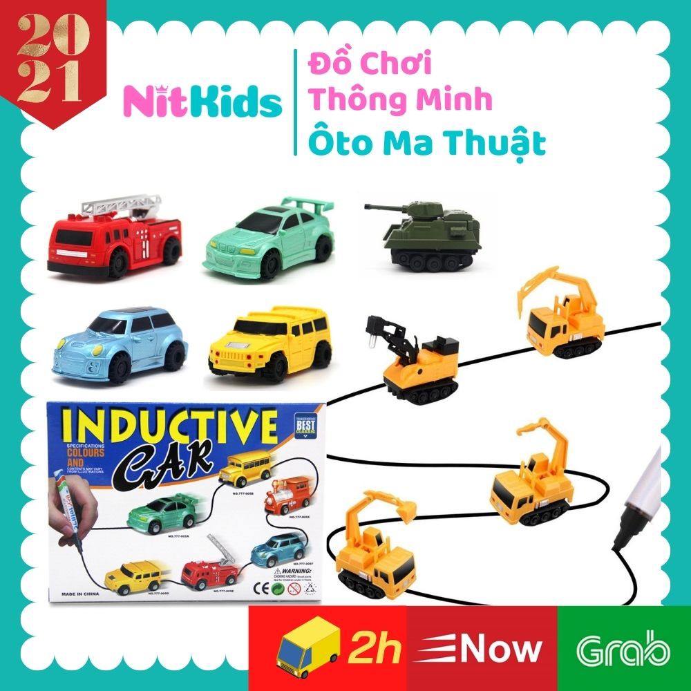 Xe Chạy Theo Nét Vẽ, Xe Đồ Chơi Cho Bé, Chạy Bằng Pin, Đồ Chơi Xe Oto, Nhiều Kiểu Dáng, Bé Rất Thích